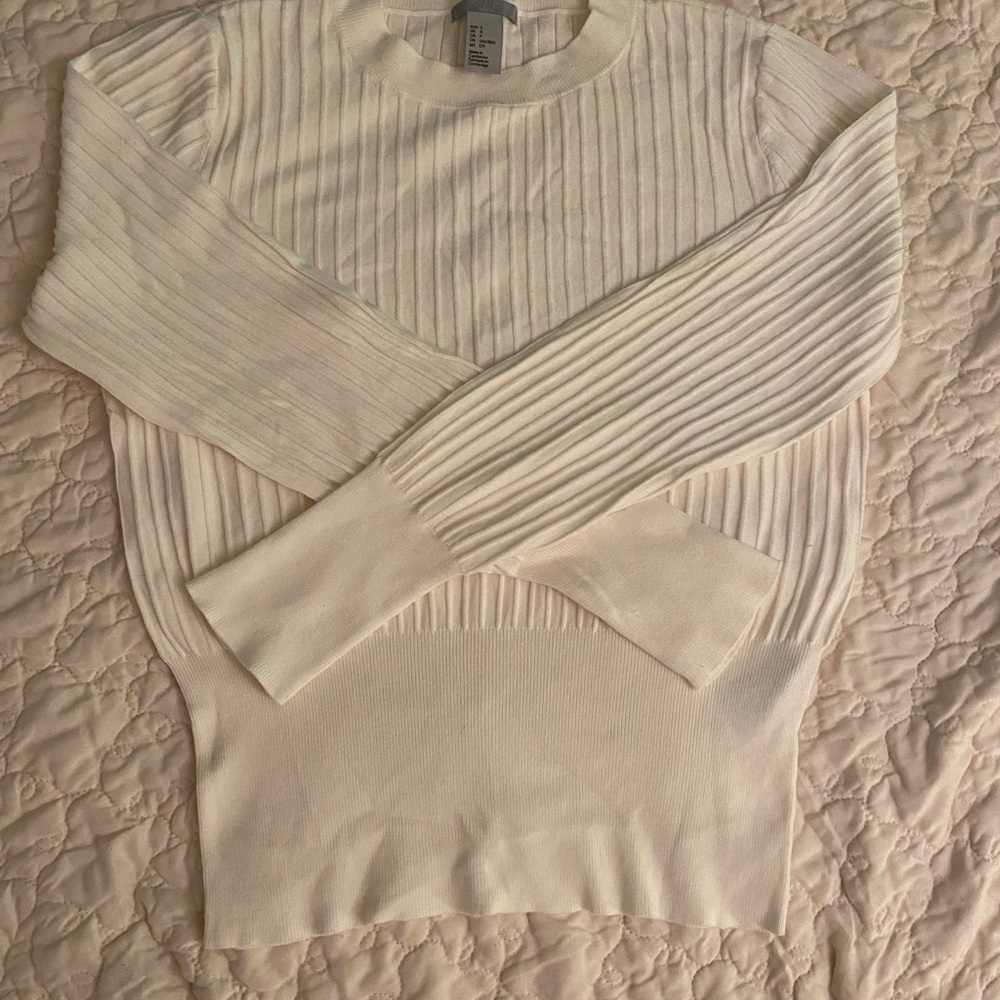 H&M Ribbed Sweater - S